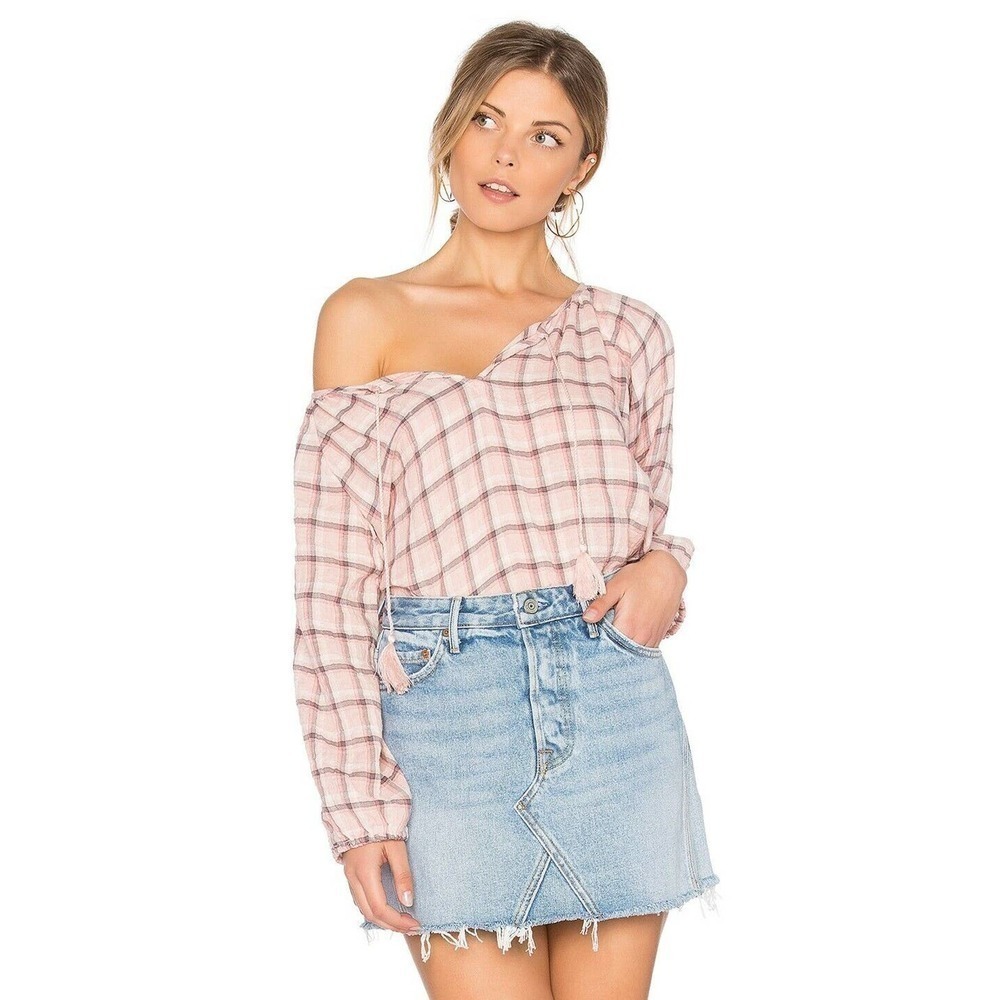 Soft Joie Legaspi Peasant Blouse Pale Pink